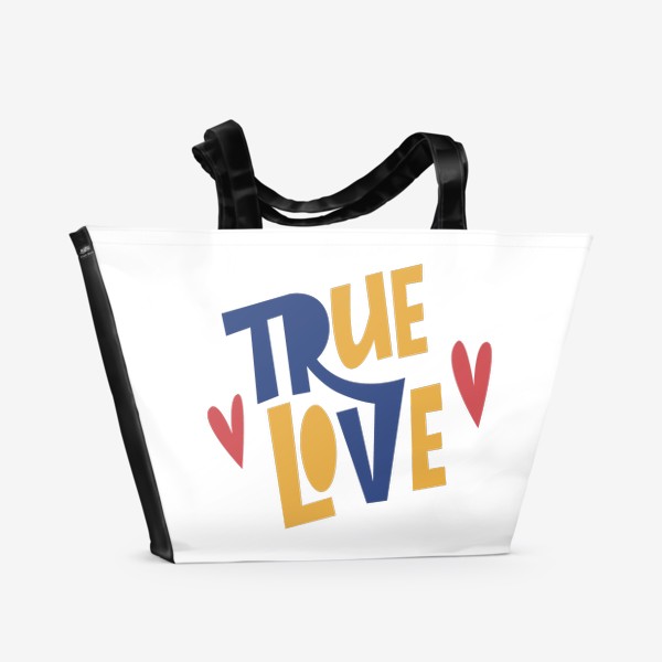 Пляжная сумка «True love»