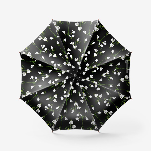 Зонт «подснежники»