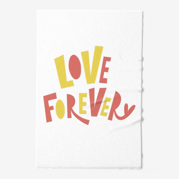 Полотенце «Love forever »