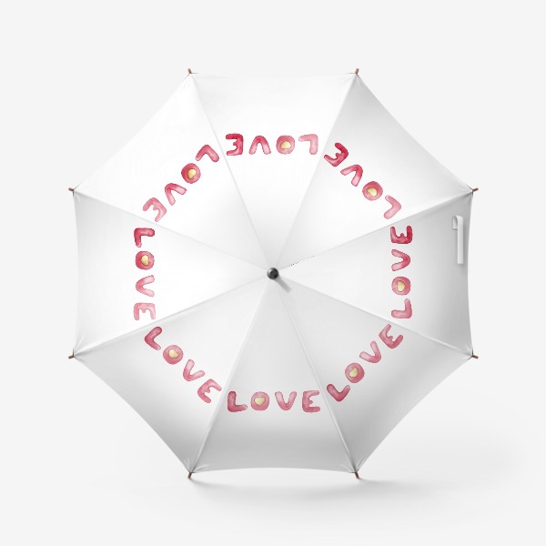 Зонт «Love День Святого Валентина»