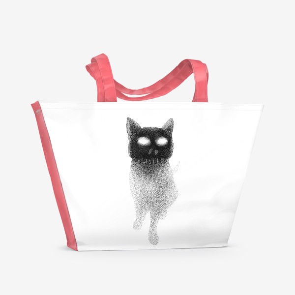 Пляжная сумка «Skull Cat»