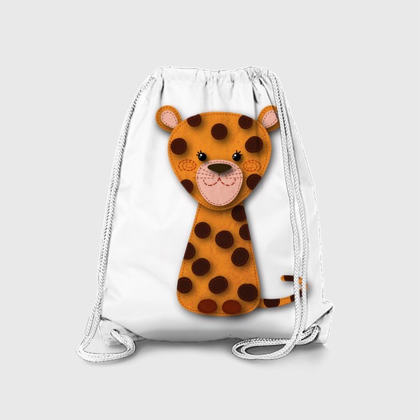 Рюкзак «Милый игрушечный леопард»