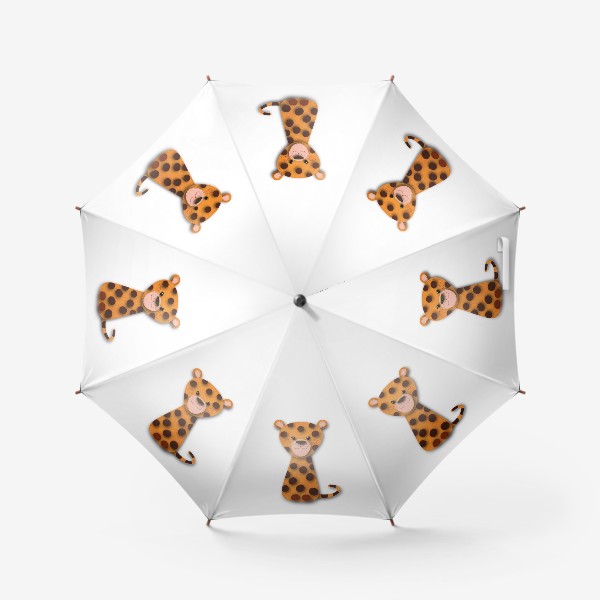 Зонт «Милый игрушечный леопард»