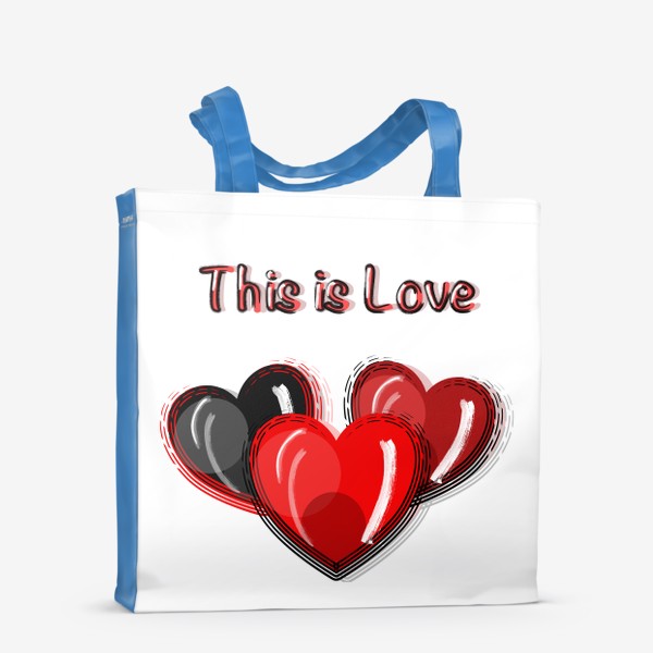 Сумка-шоппер «This is Love»