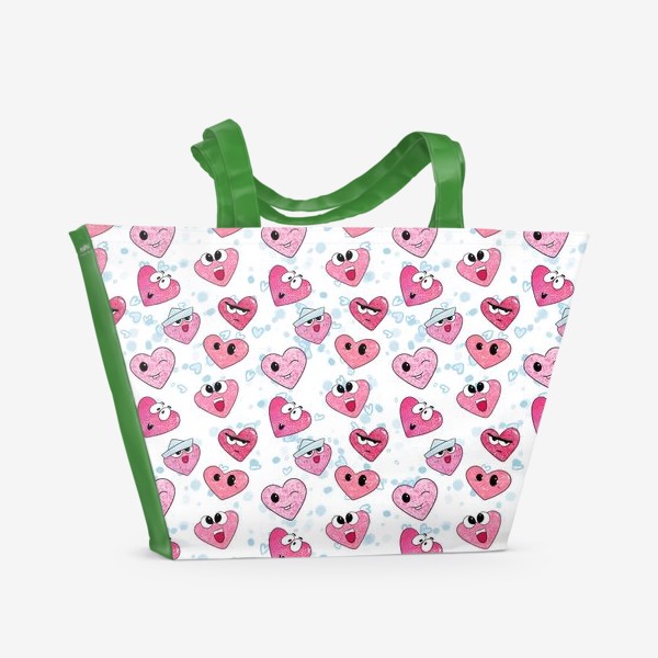 Пляжная сумка «День влюблённых »