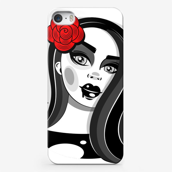 Чехол iPhone «Девушка зомби»