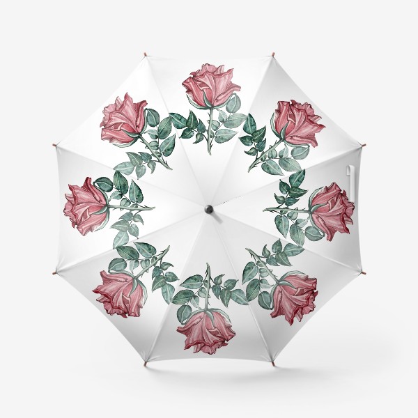 Зонт «Алая роза»