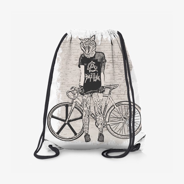 Рюкзак «Bike Punk Cat»