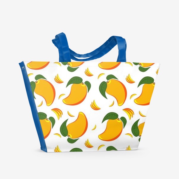 Пляжная сумка «Сочное манго »