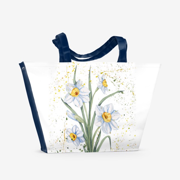 Пляжная сумка «Нарциссы»
