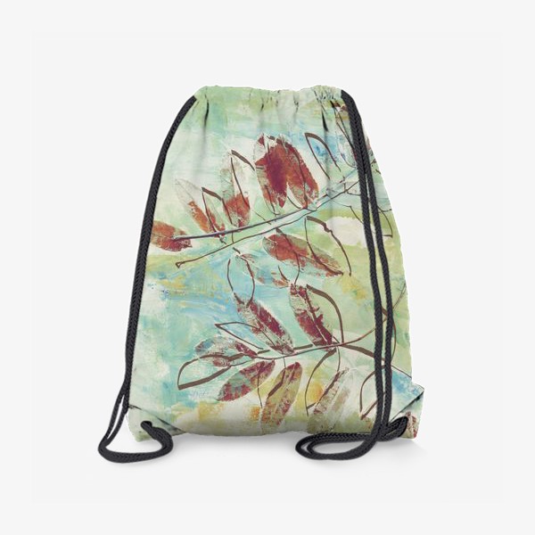 Рюкзак «Коллаж с листьями»