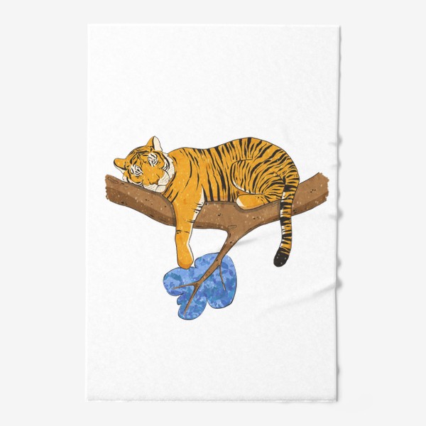 Полотенце «Тигр на ветке»