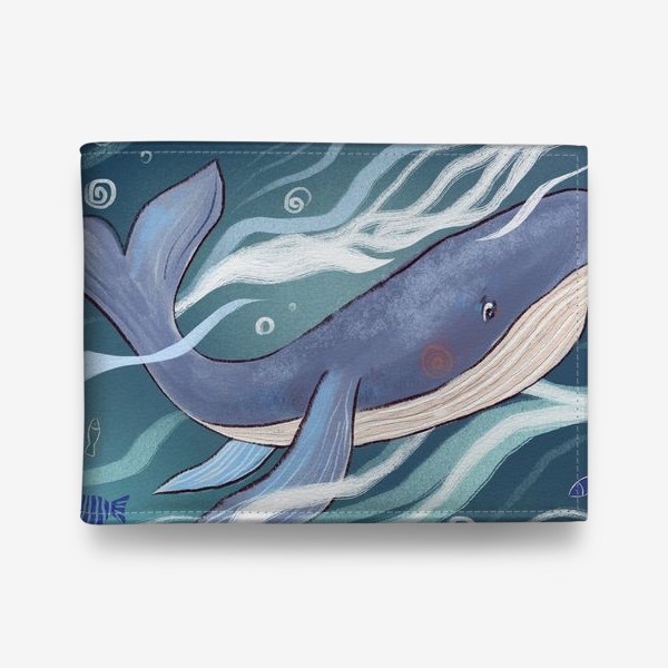 Кошелек «Синий кит»