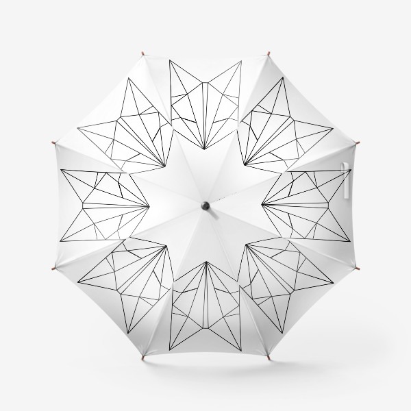 Зонт «Лиса. Геометрия»