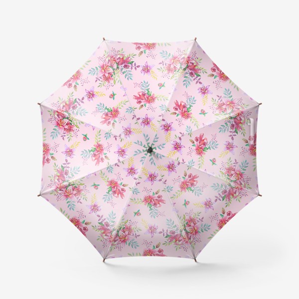 Зонт &laquo;Розовые лилии&raquo;