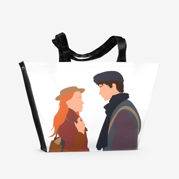 Пляжная сумка «С любовью Энн и Гилберт»