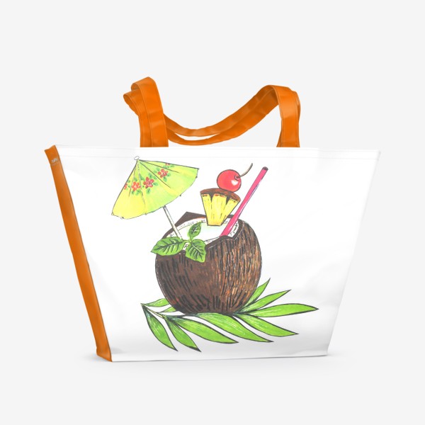 Пляжная сумка «Кокос»