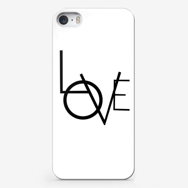 Чехол iPhone «Love. Любовь»