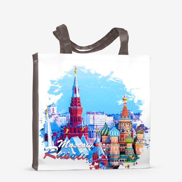 Сумка-шоппер «Туризм. Россия. Москва.»