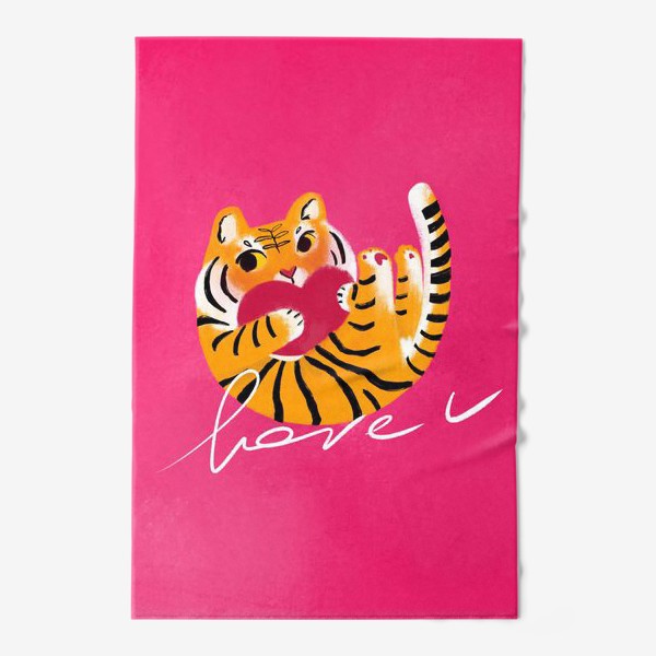 Полотенце «Любимый тигр»