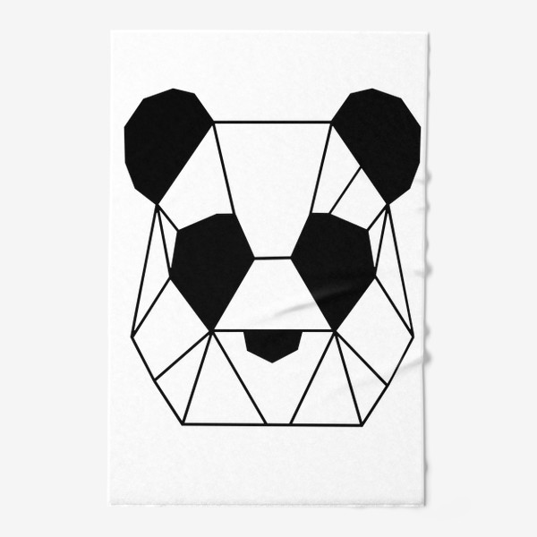 Полотенце «Панда. Геометрия»