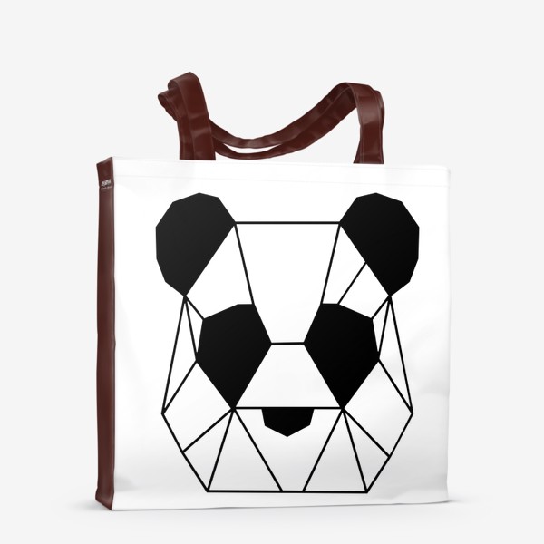 Сумка-шоппер «Панда. Геометрия»