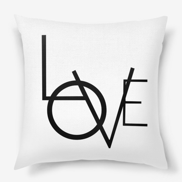 Подушка «Love. Любовь»