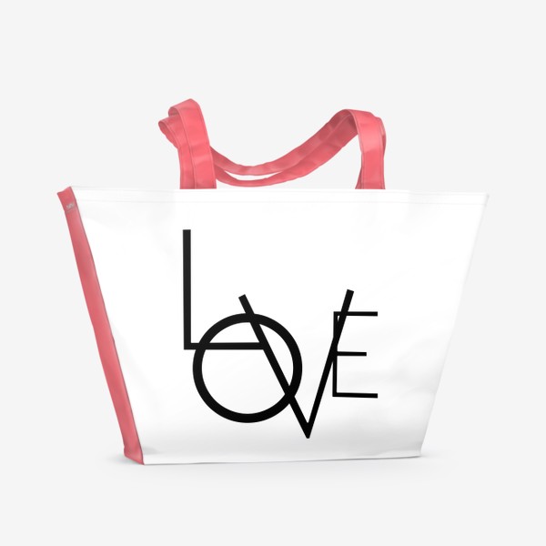 Пляжная сумка &laquo;Love. Любовь&raquo;