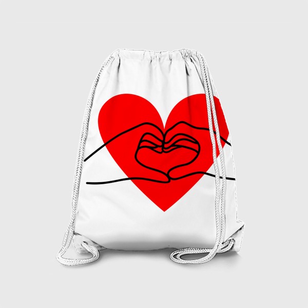 Рюкзак «Сердечко в руках»