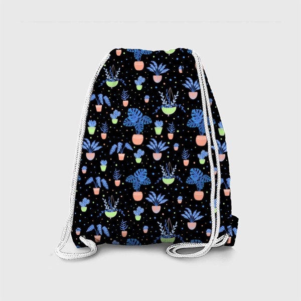 Рюкзак «Комнатные цветы/кактусы»