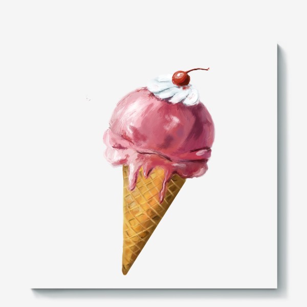 Холст «Мороженое »