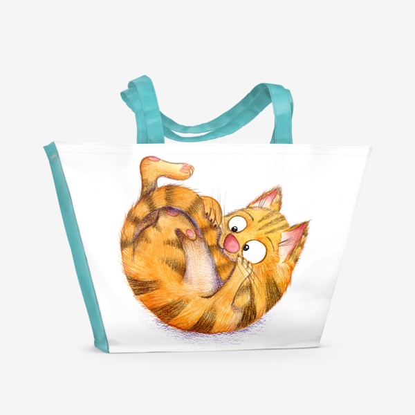 Пляжная сумка «Кот валяка»