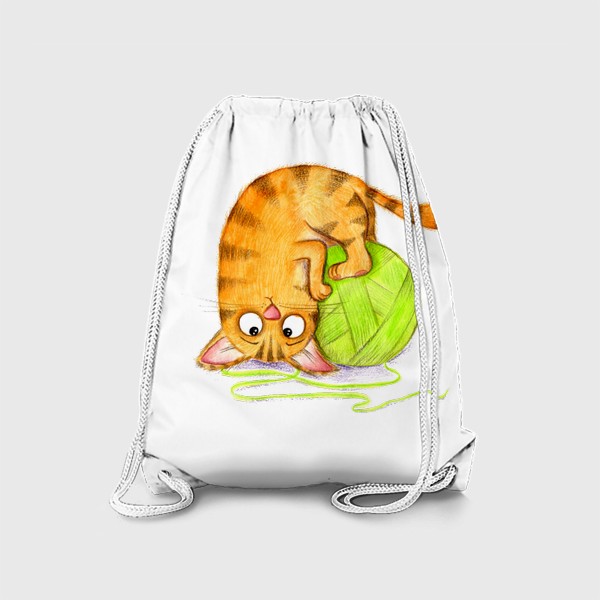 Рюкзак «Кот и клубок»