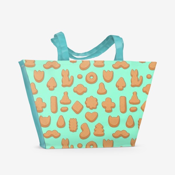 Пляжная сумка «Имбирное фигурное печенье»