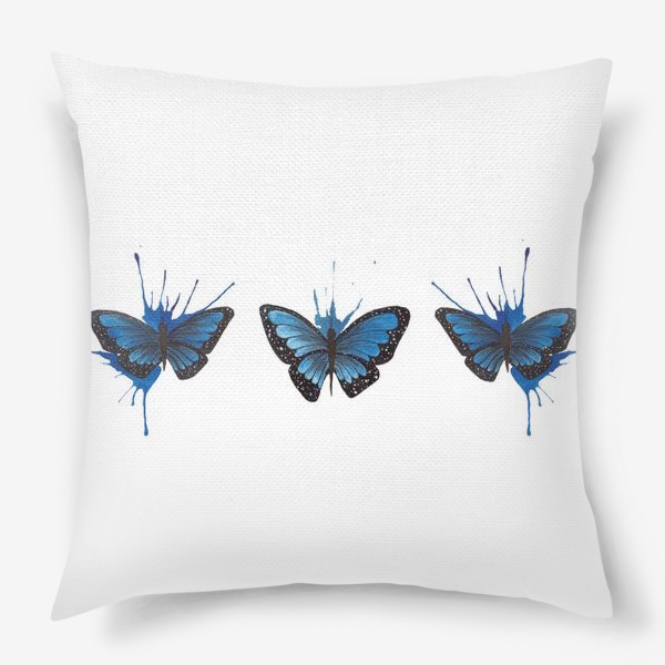 Подушка «Тропические бабочки»