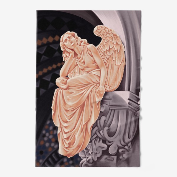 Полотенце «Скульптура ангела»
