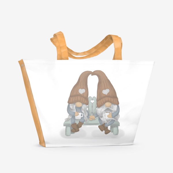 Пляжная сумка «Гномы»