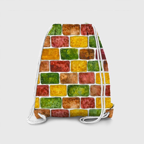 Рюкзак «Цветные кирпичи»