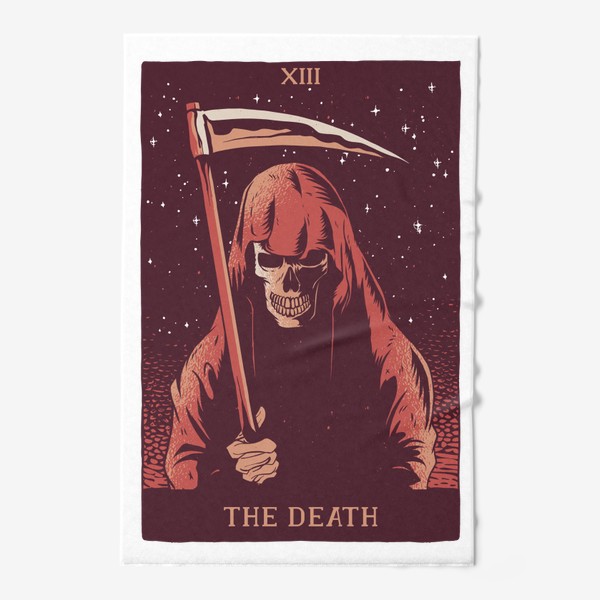 Полотенце «Карта Таро - Смерть (Tarot Card - The Death)»