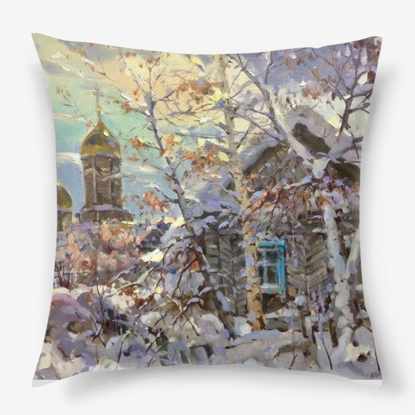 Подушка «У зимы есть своя красота»