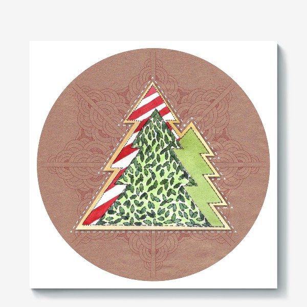 Холст «Christmas Trees»