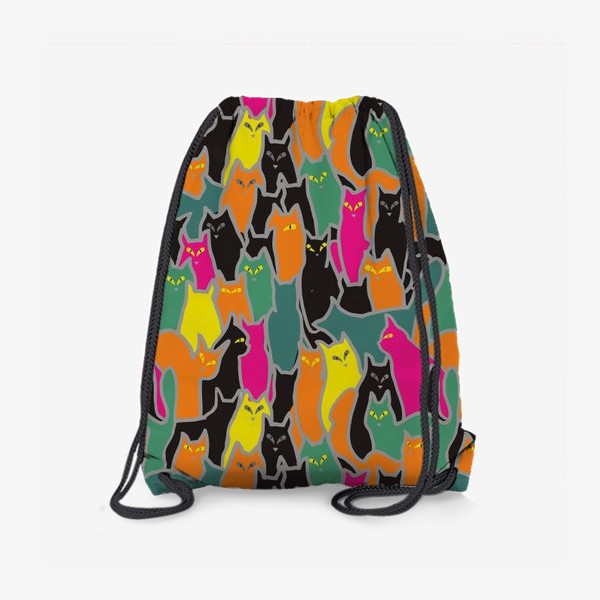 Рюкзак «Цветная котовасия»