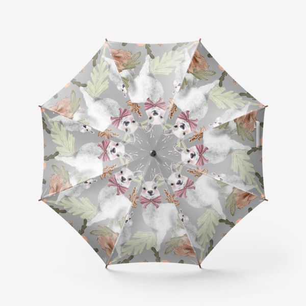 Зонт «цветочная музыка»