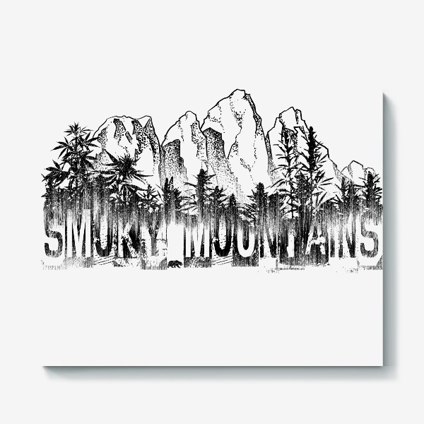 Холст «Smoky Mountains»