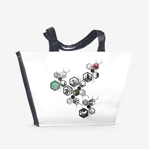 Пляжная сумка «Original Weed Hexagon»
