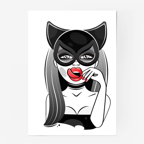 Постер «Женщина кошка»