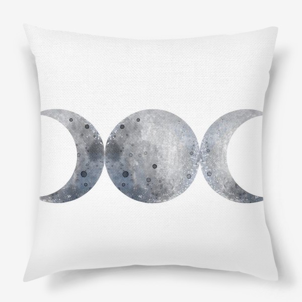 Подушка «Луна. Месяц. Три луны. »