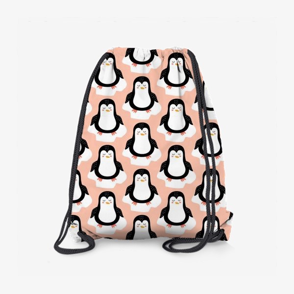 Рюкзак «Милые пингвины паттерн»