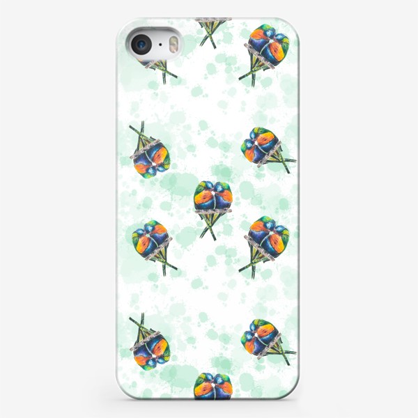 Чехол iPhone «Попугаи»