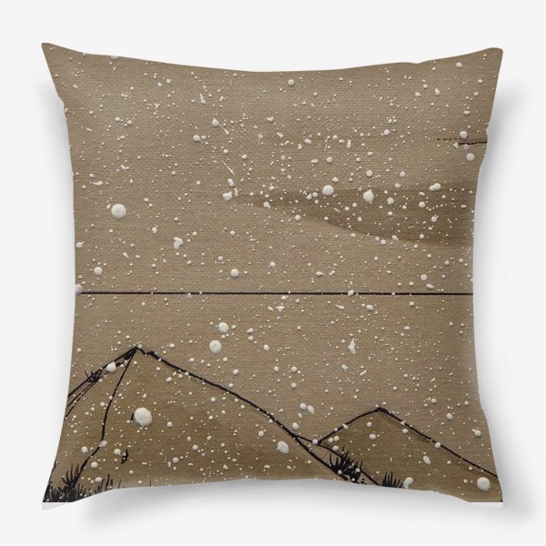 Подушка «Первый снег»